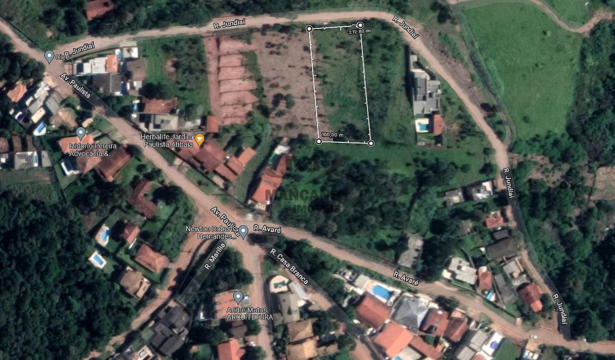Terreno&nbsp;Atibaia &nbsp;Jardim Paulista &nbsp;Bairro Jardim Paulista